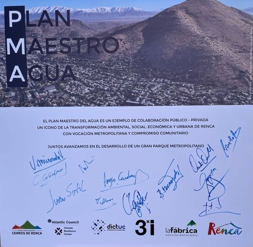Plan Maestro del Agua en el Parque Metropolitano Cerros de Renca