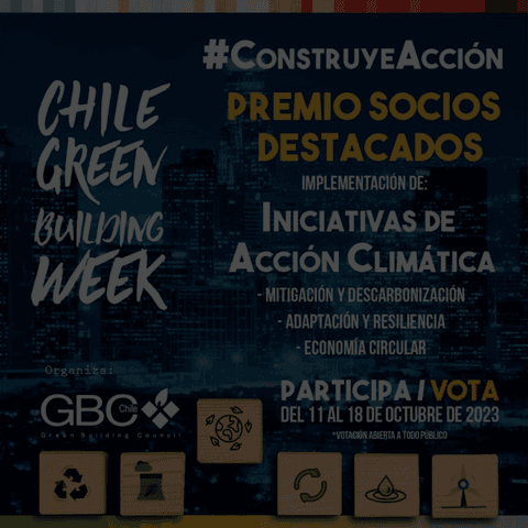 ¡Vota por este interesante proyecto de Dictuc y VerdeActivo en Premio "Socios Destacados: ConstruyeAcción”!