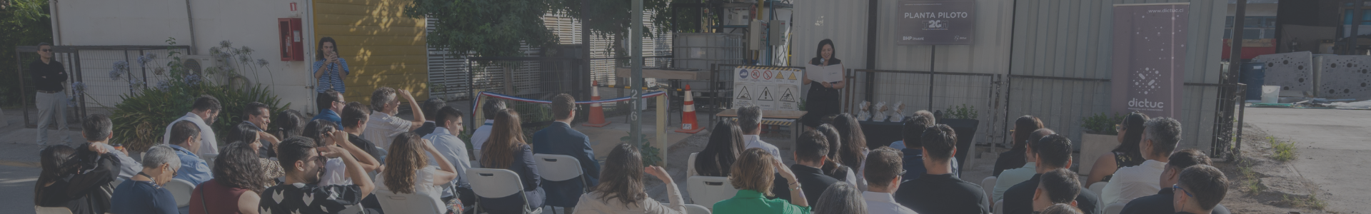 Dictuc inaugura planta piloto de proyecto de reutilización de relaves mineros