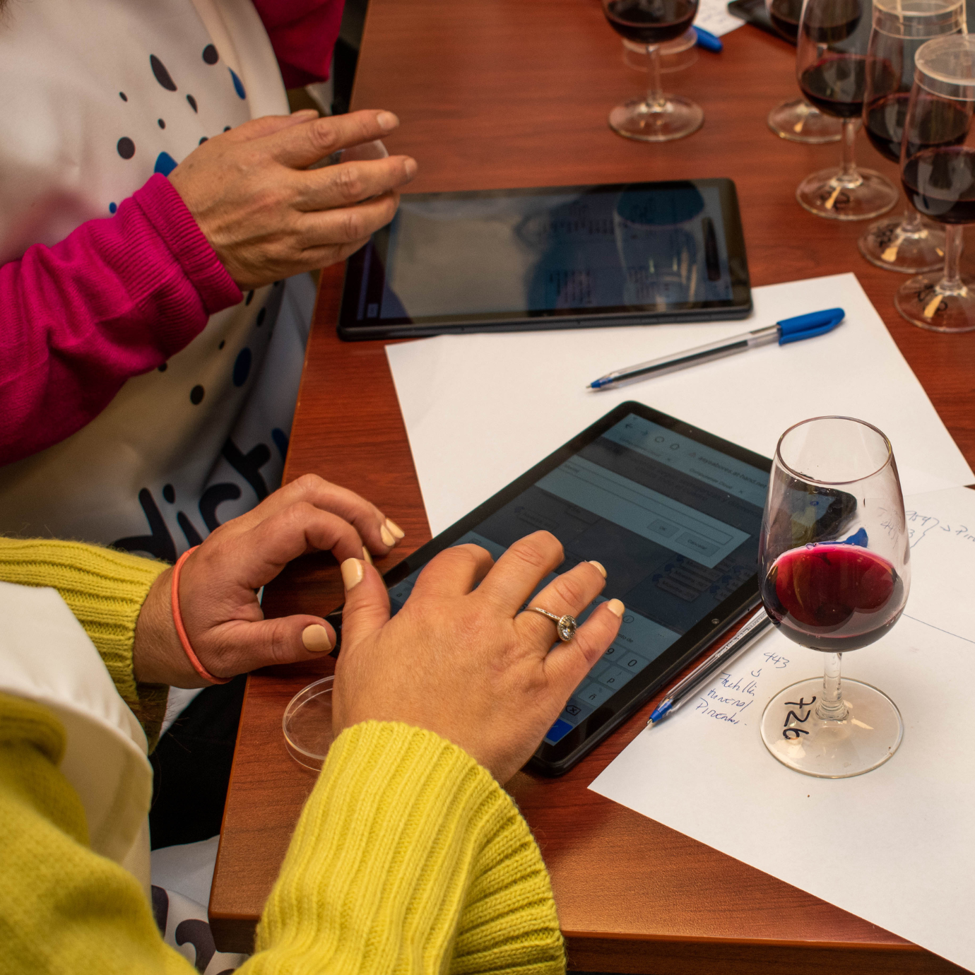 Perfil Sensorial con Panel Entrendo